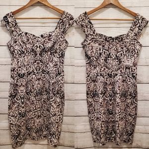 Marc New York Multicolor Sheath Cocktail Dress, Size XS